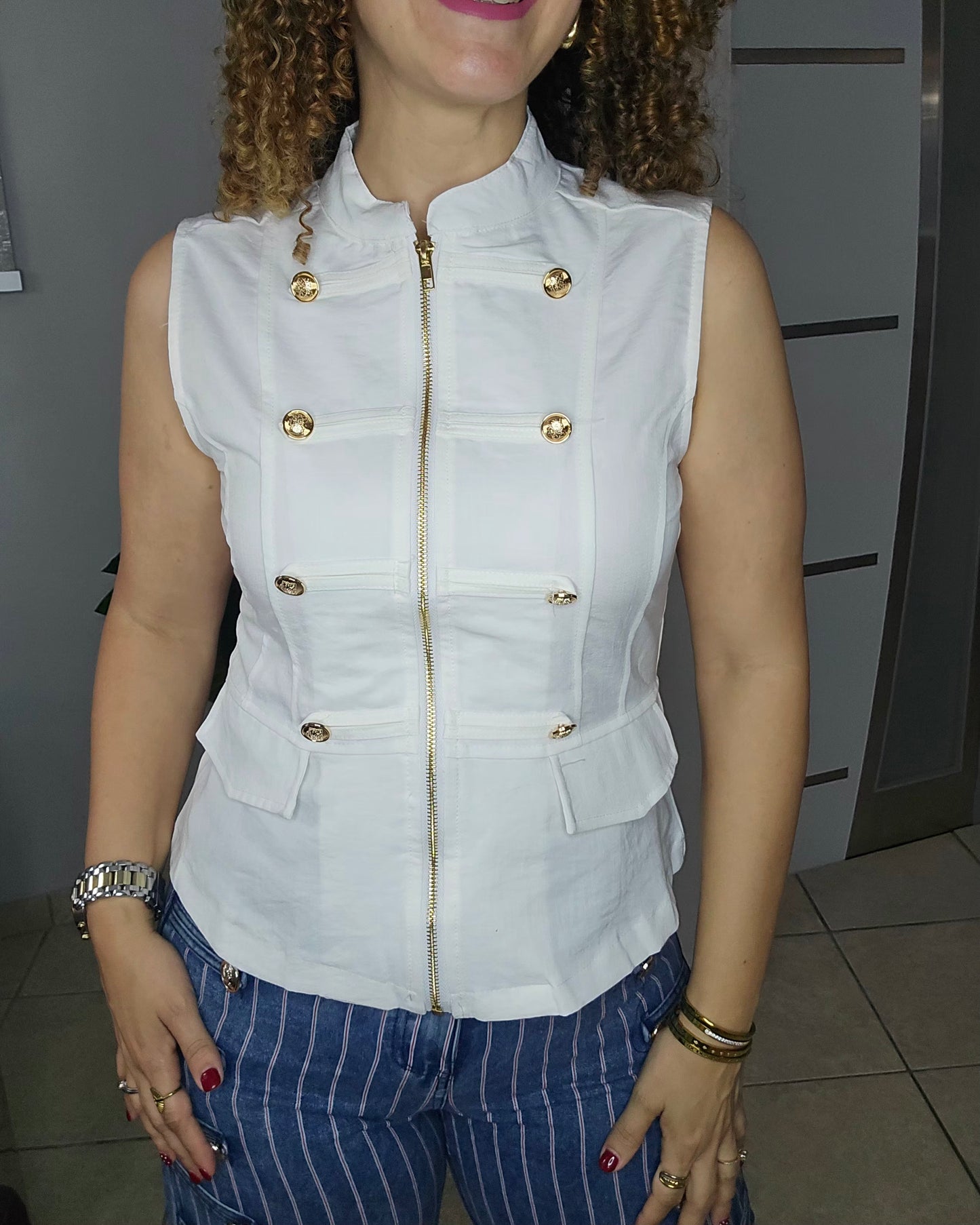 Blusa nap blanca