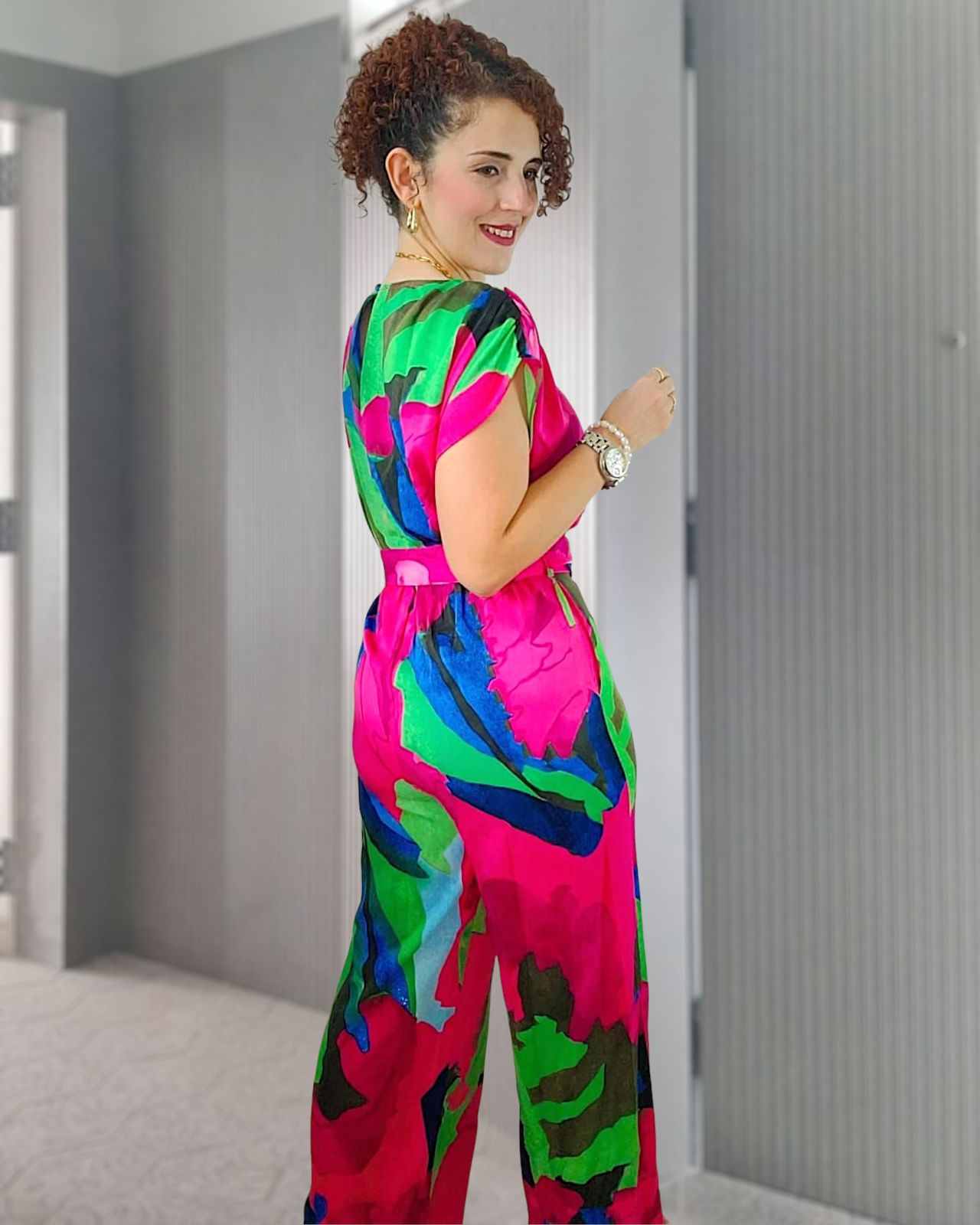 Bold Bloom Jumpsuit