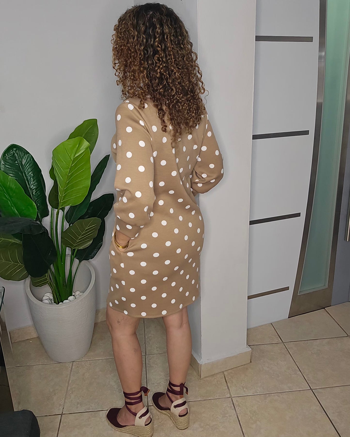 Daniella Polka Dot Dress
