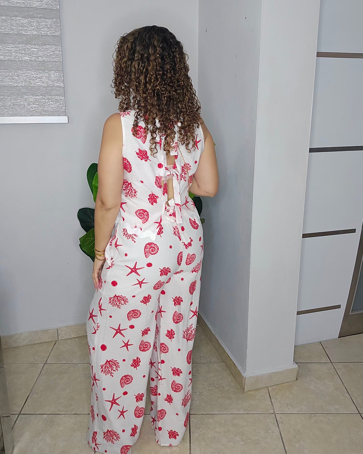Marina Set in Red