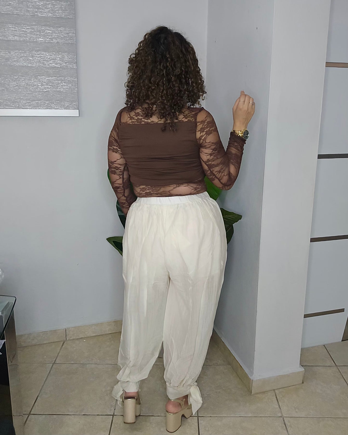 Airy Chic Balloon Pants