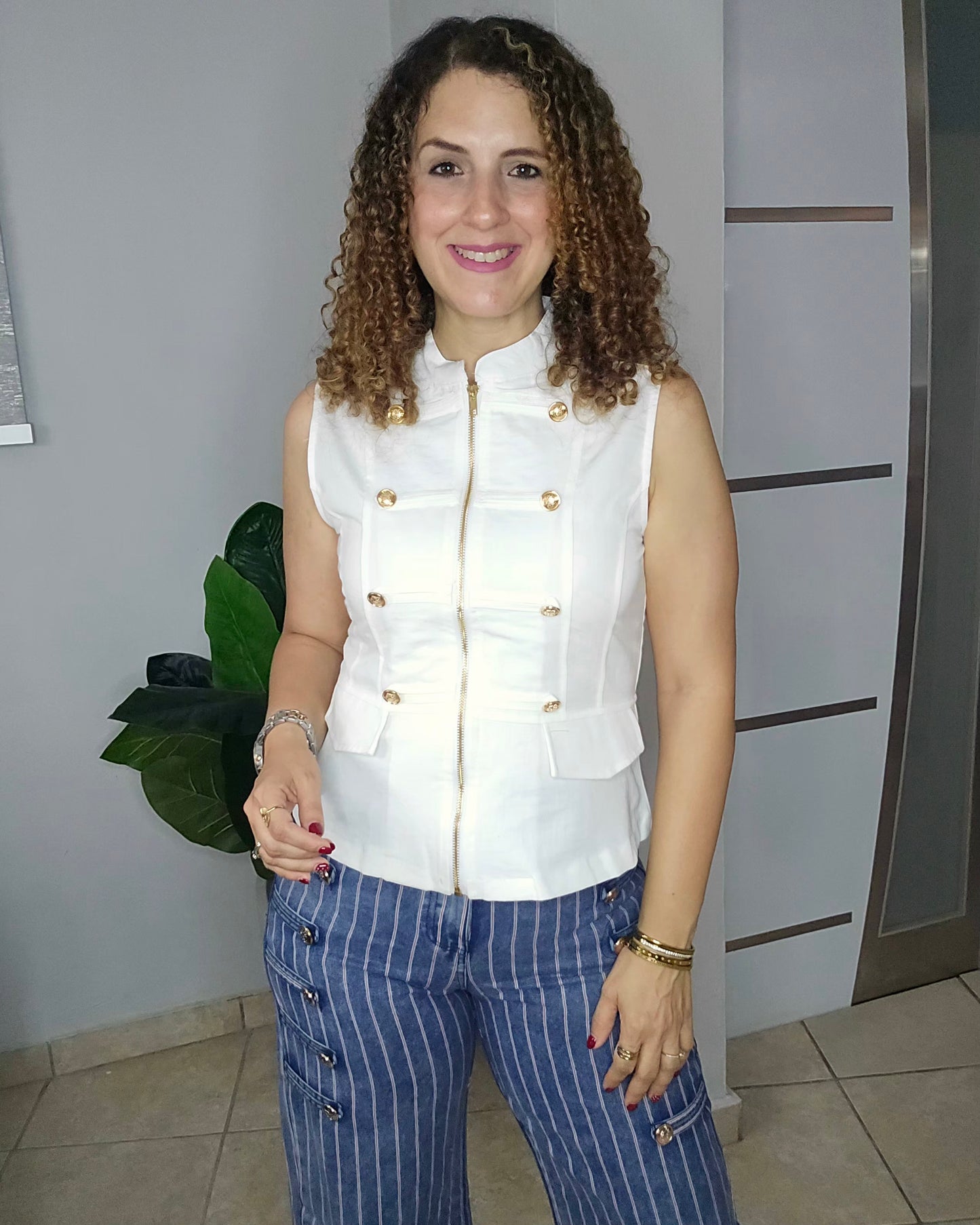 Blusa nap blanca