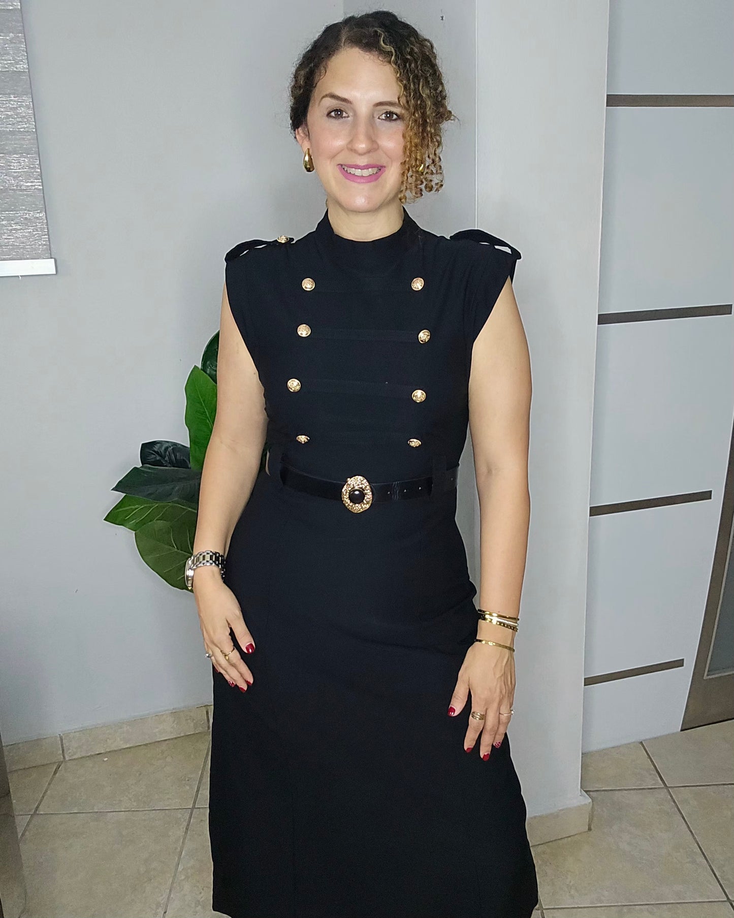 Verona Napoleón Midi Dress