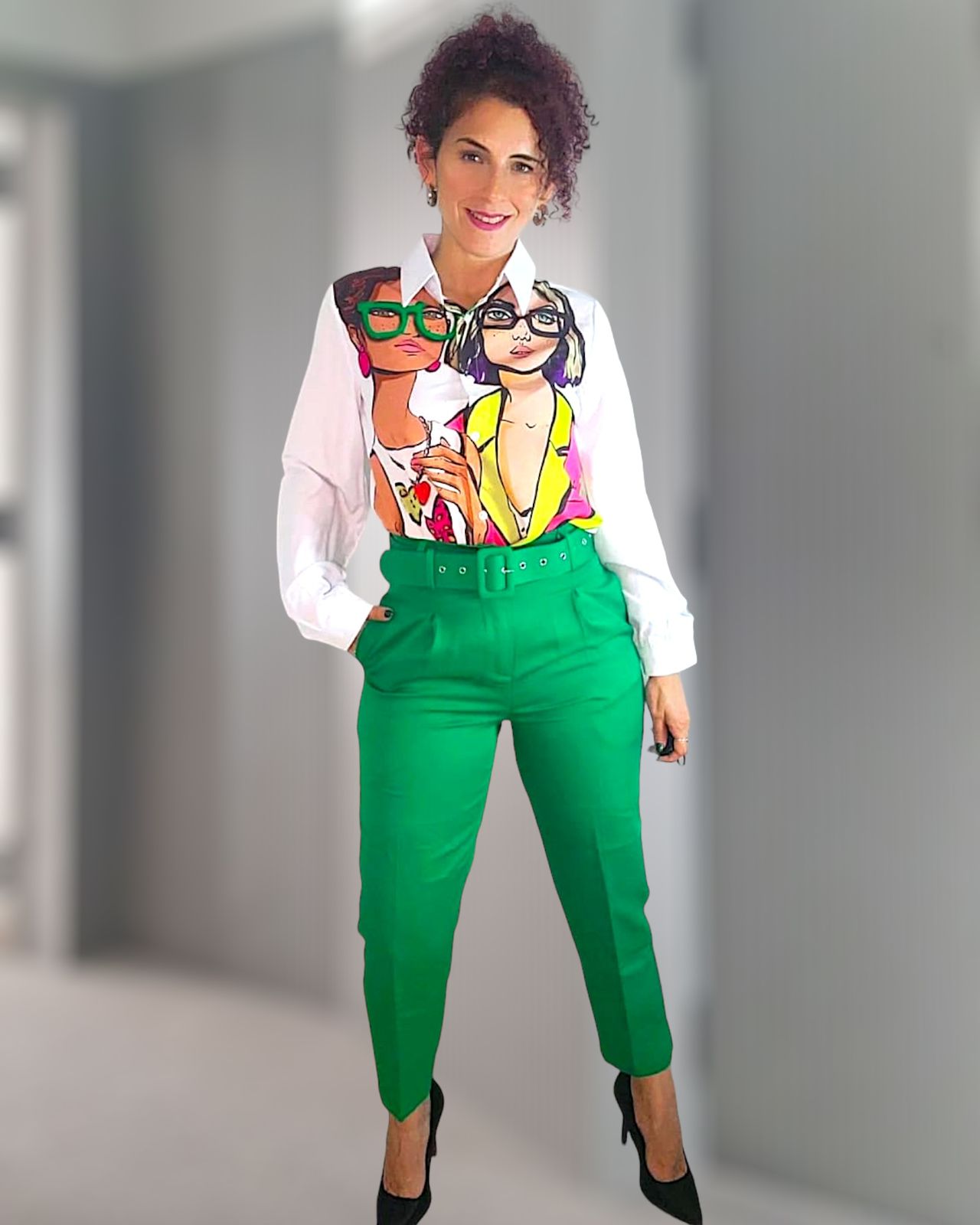 High Waist Casual Pant