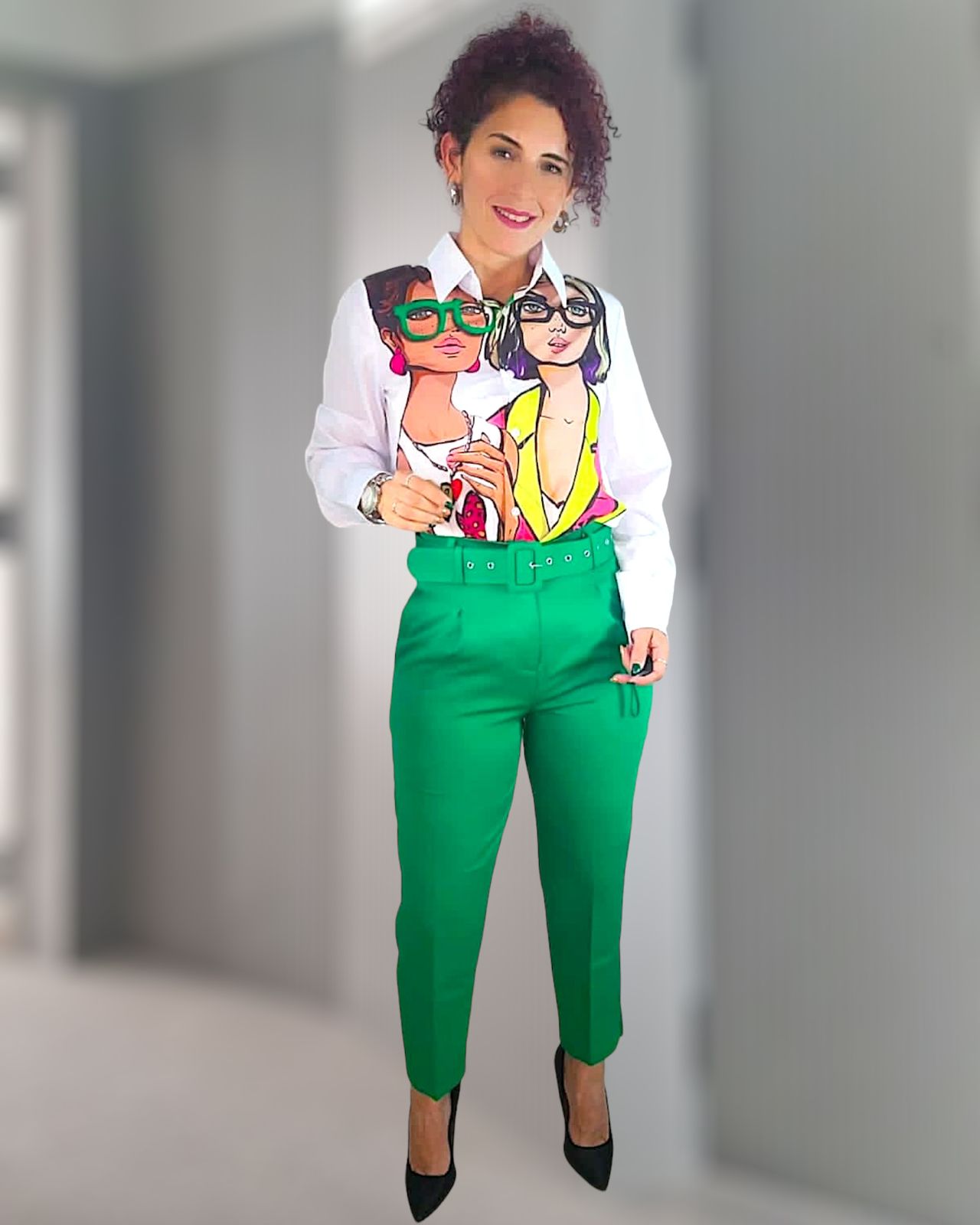 High Waist Casual Pant