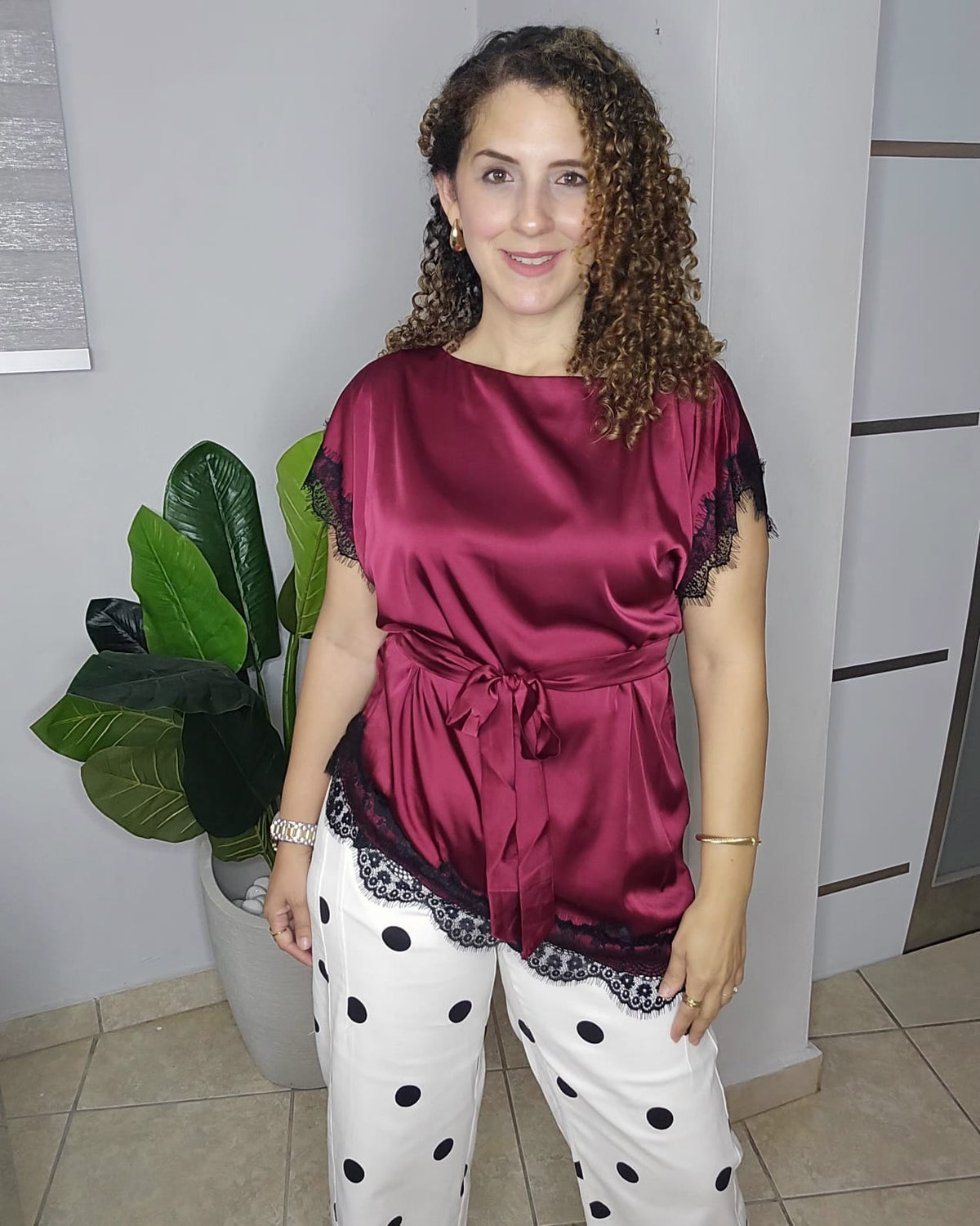 Alessandra Lace Blouse