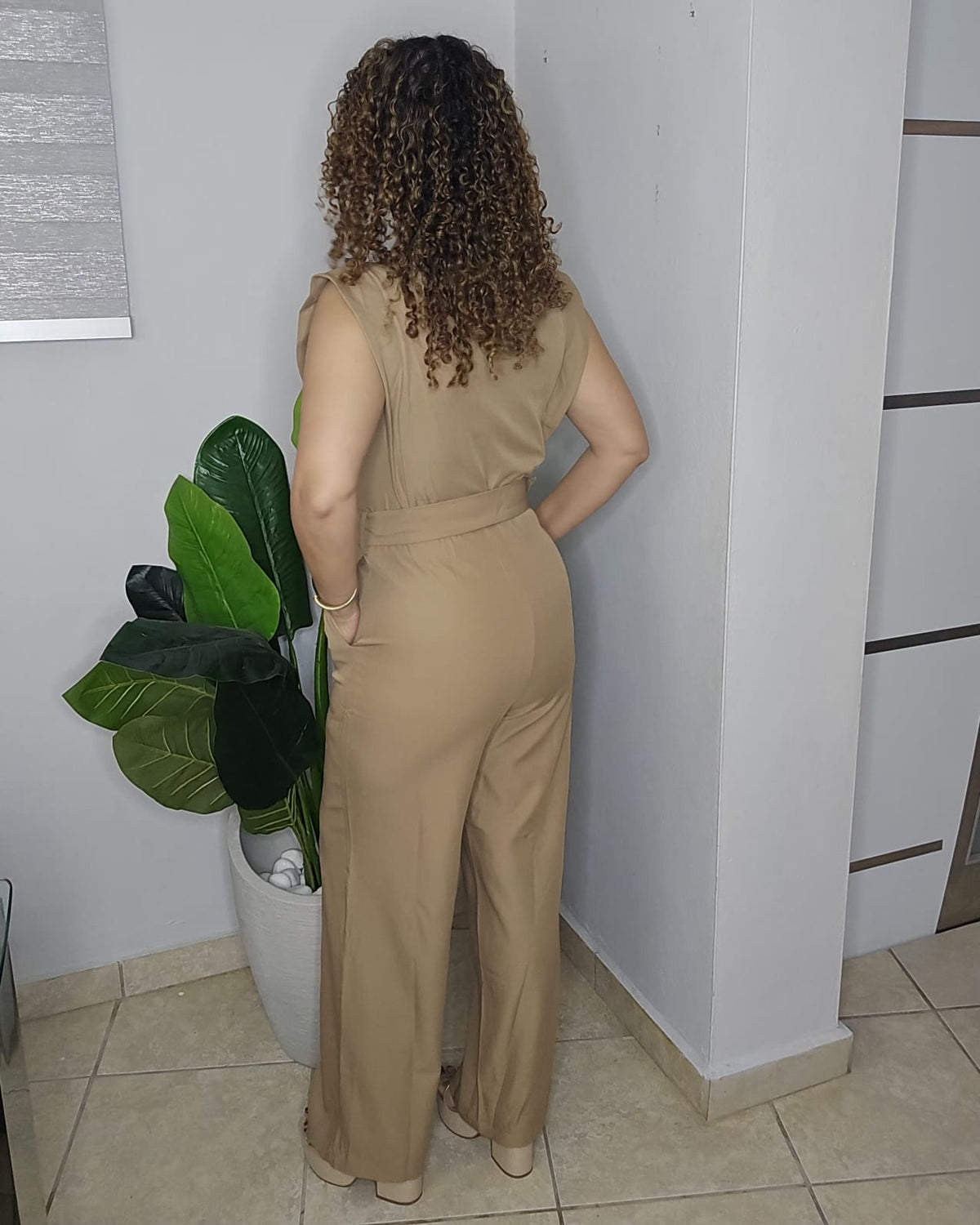Diorellas Jumpsuit in Mocha
