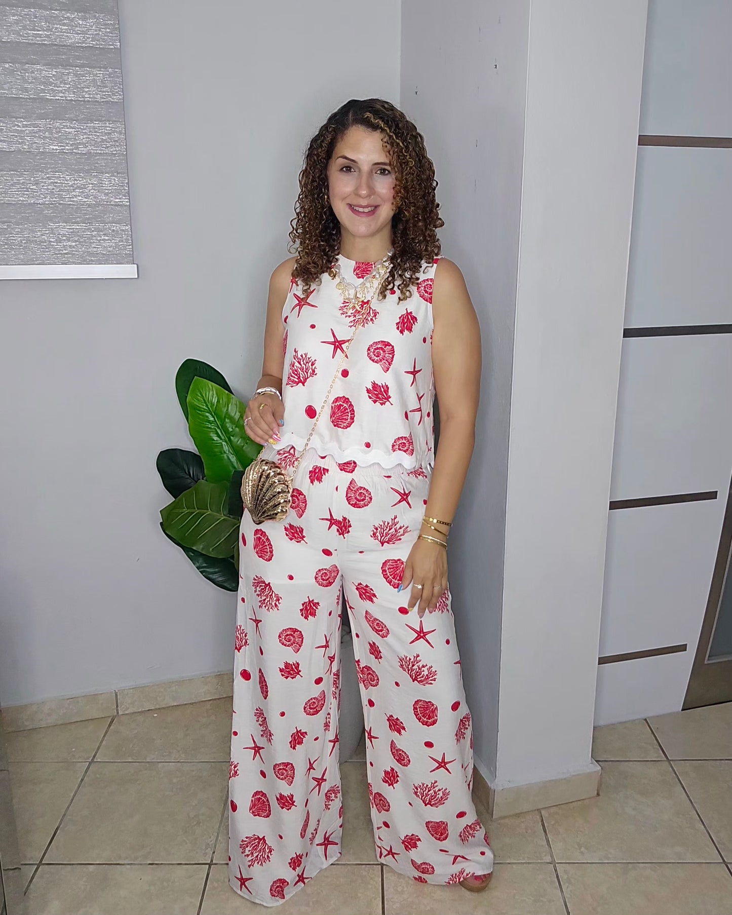 Marina Set in Red