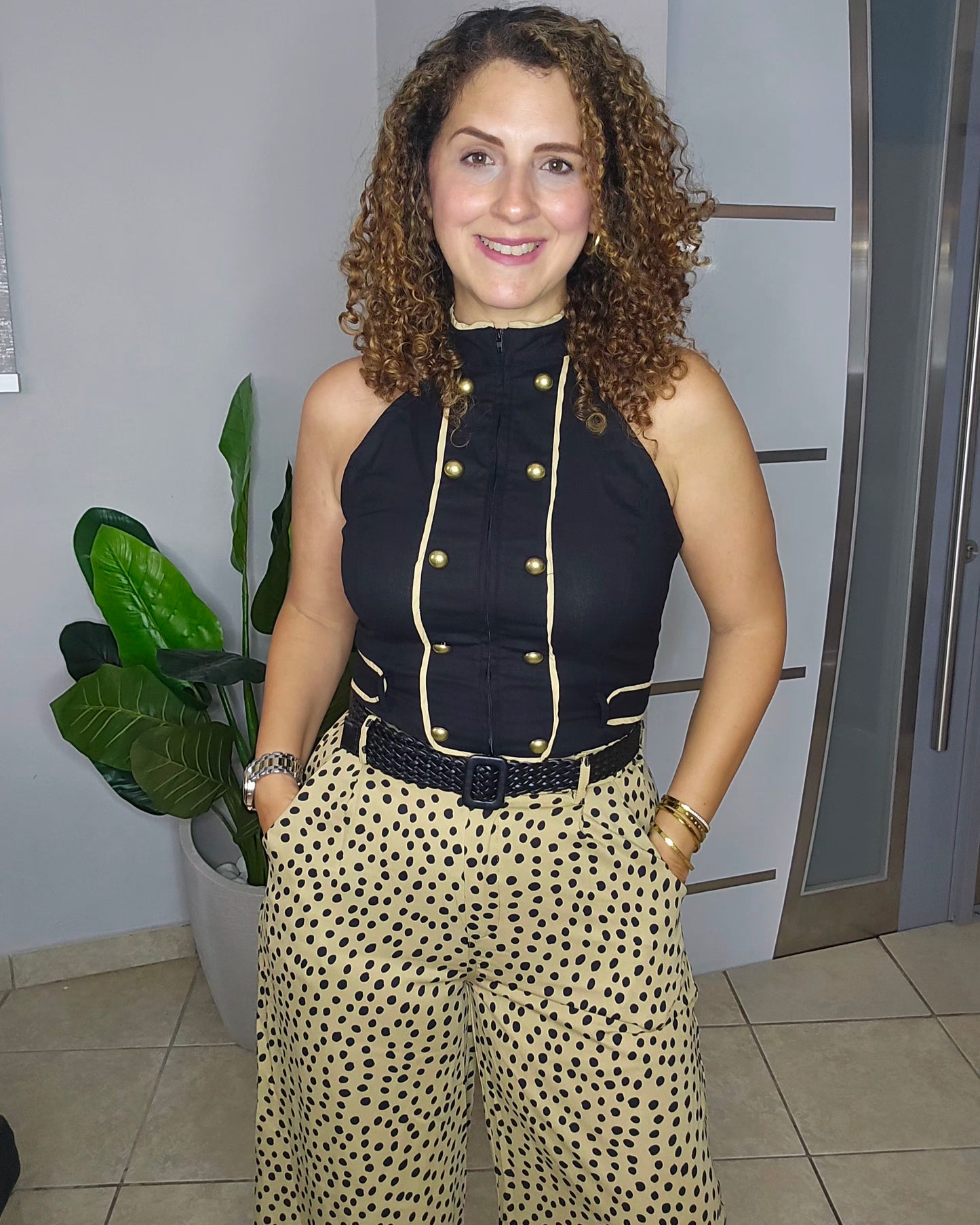 Noir Napoleon Top