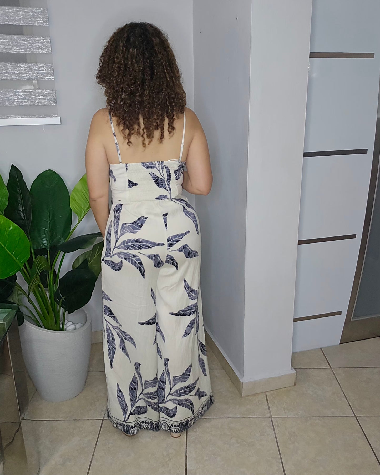Palm breeze jumpsuit
