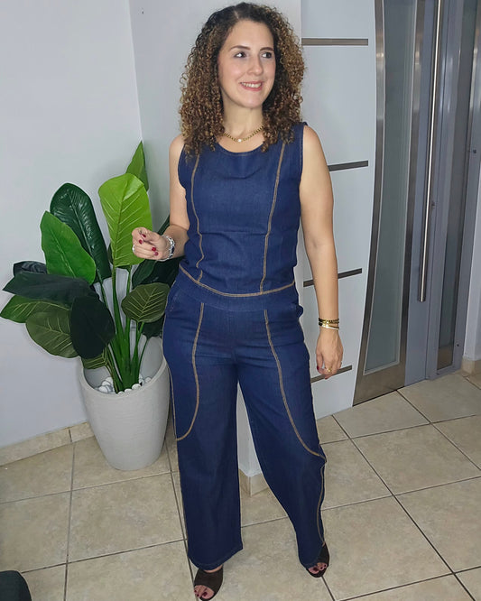 Charlotte Denim Set