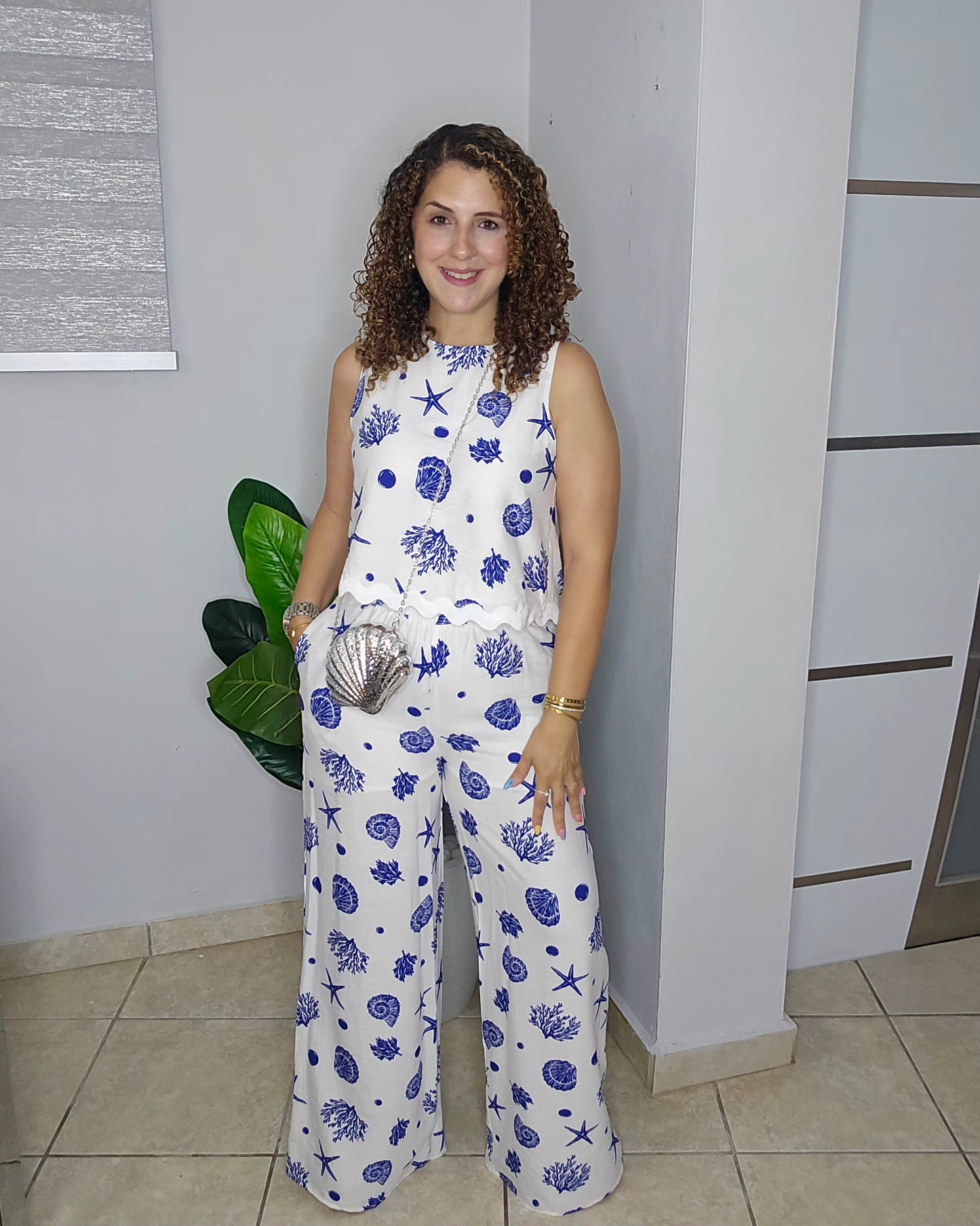 Marina Set in Blue