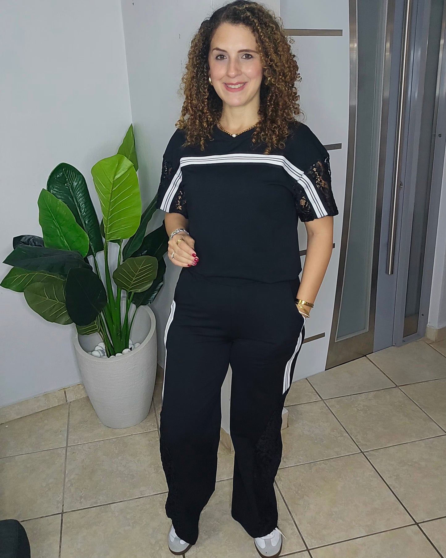 Emma Black Travel Set
