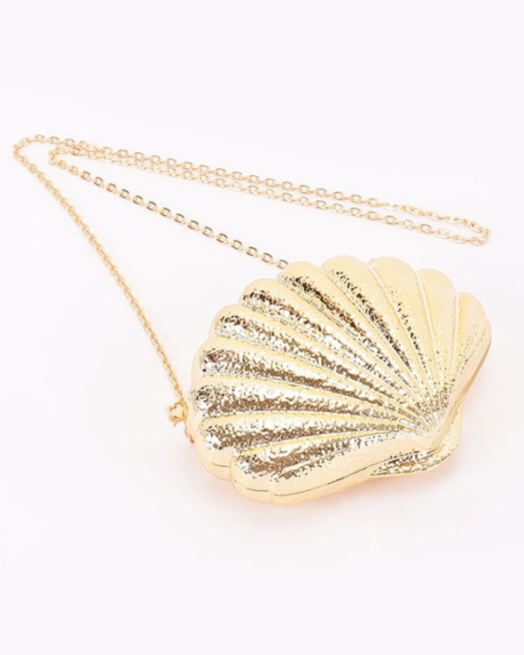 Seachell Metallic Acrylic Cluth in gold