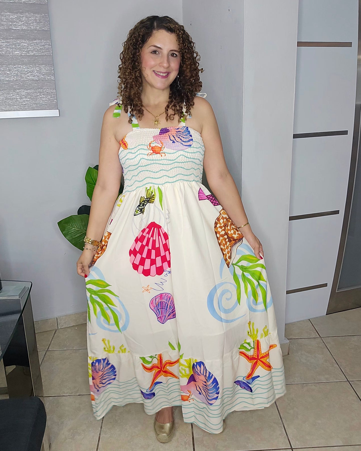 Seashell Dreams Maxi Dress