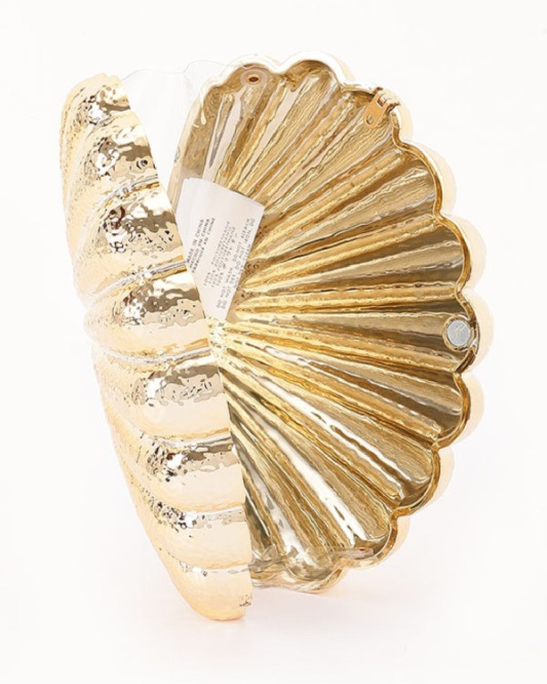 Seachell Metallic Acrylic Cluth in gold
