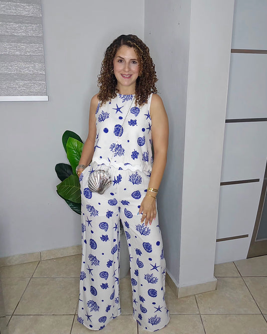 Marina Set in Blue