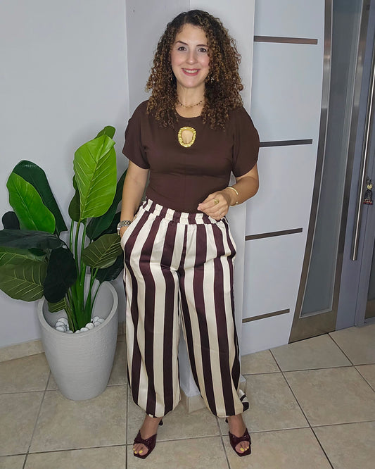 Magdalena Golden Detail Top