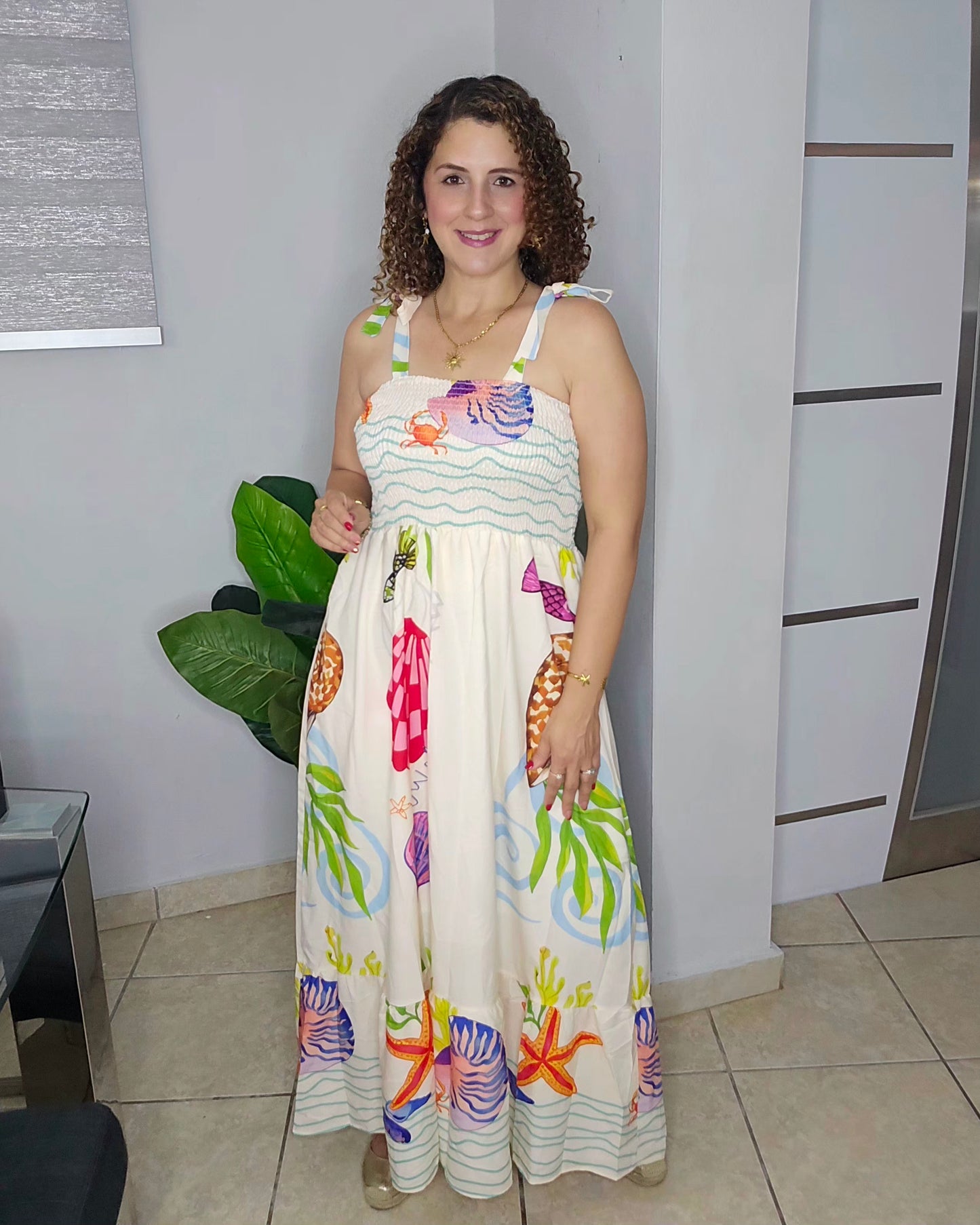 Seashell Dreams Maxi Dress