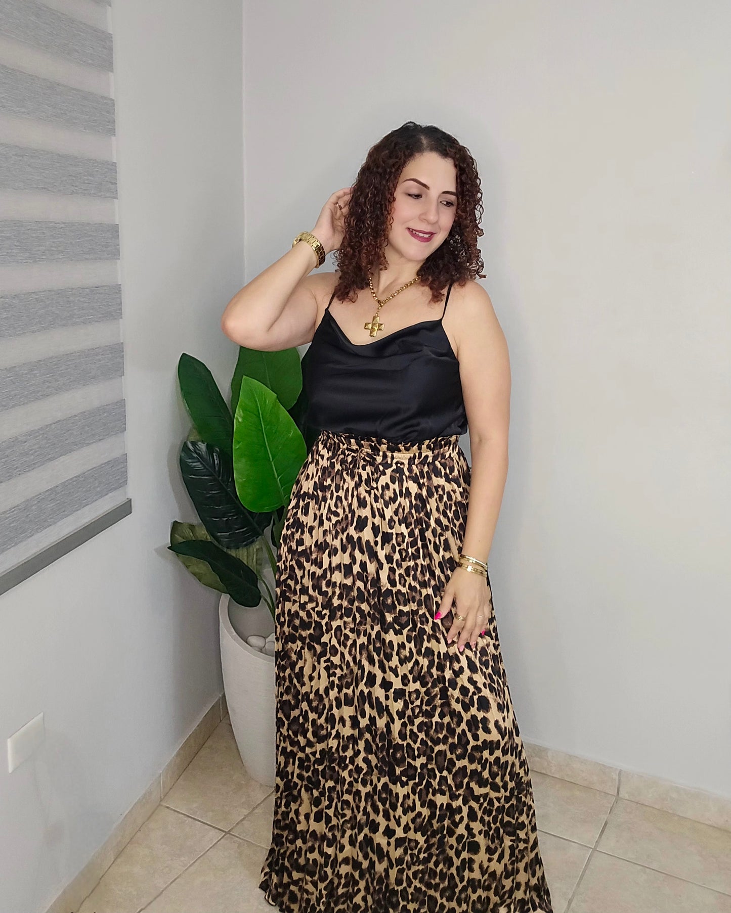 Wild Elegance Maxi Dress