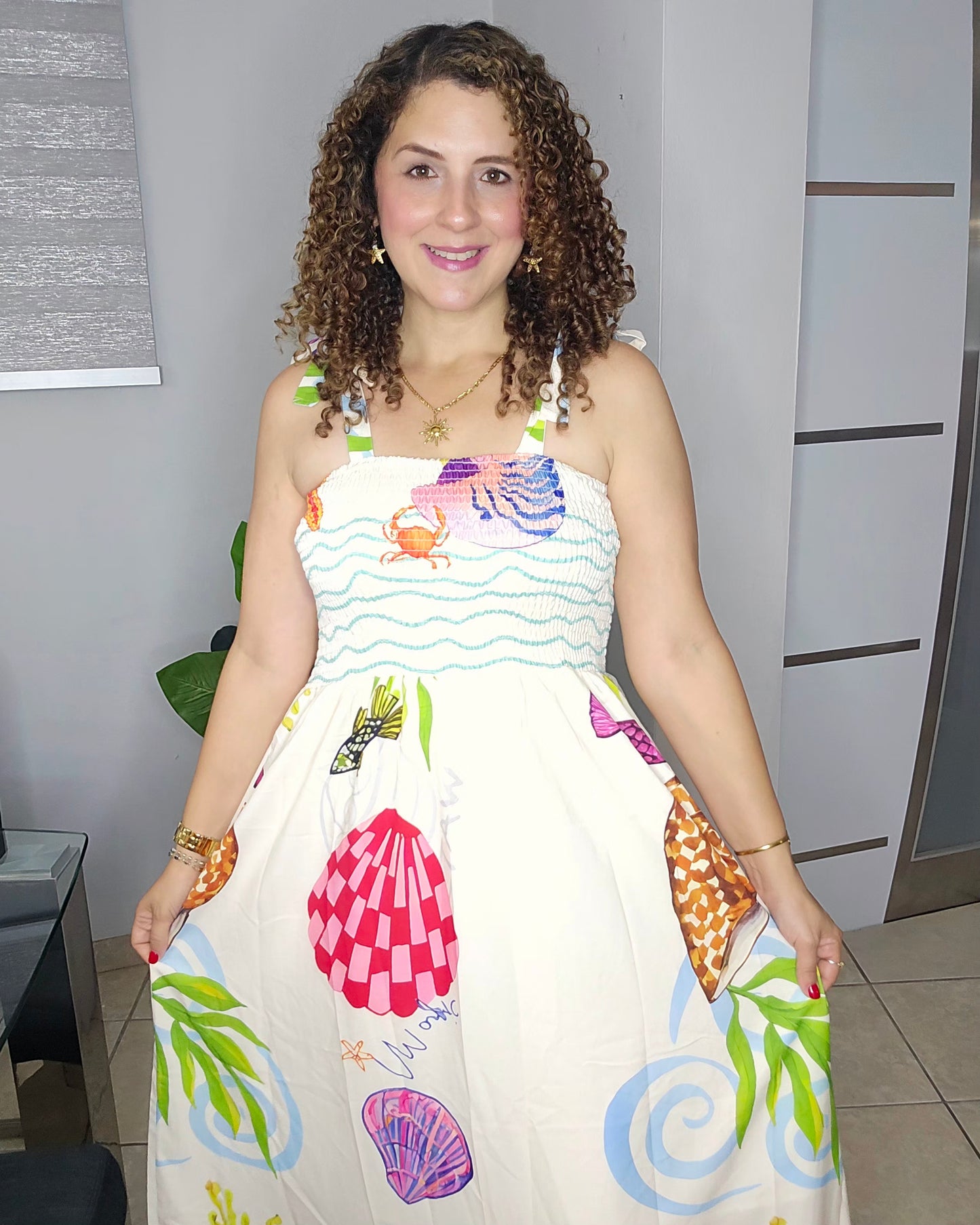Seashell Dreams Maxi Dress