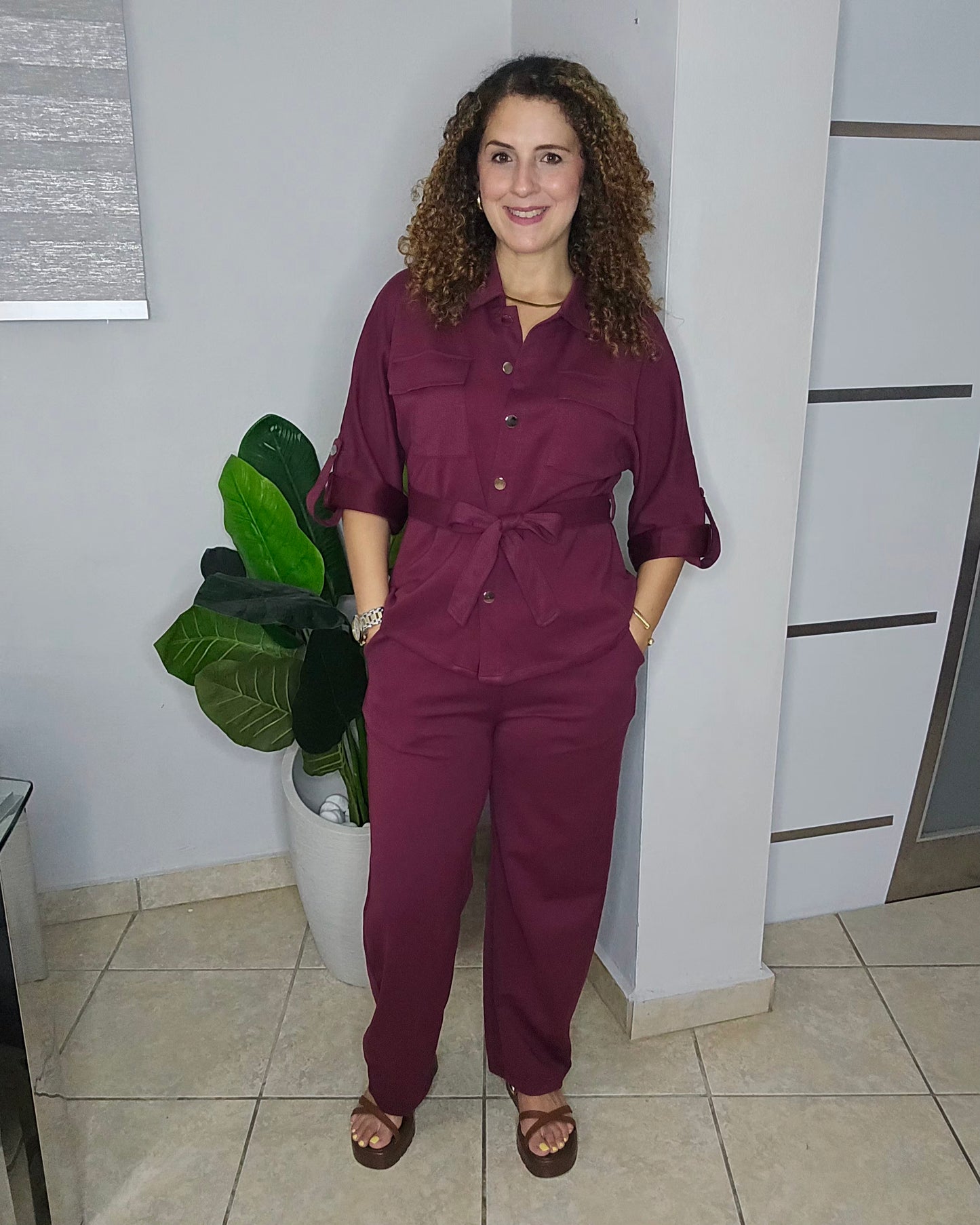 Marianela Belted Set