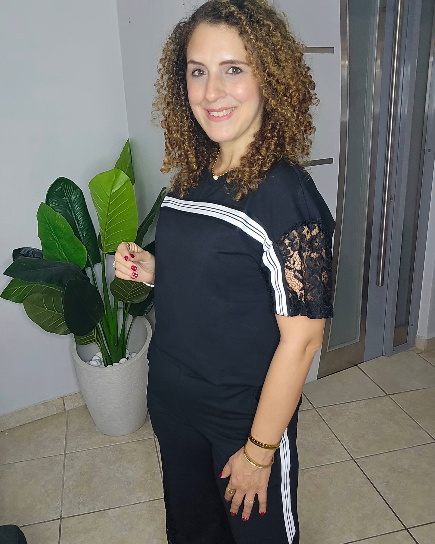 Emma Black Travel Set